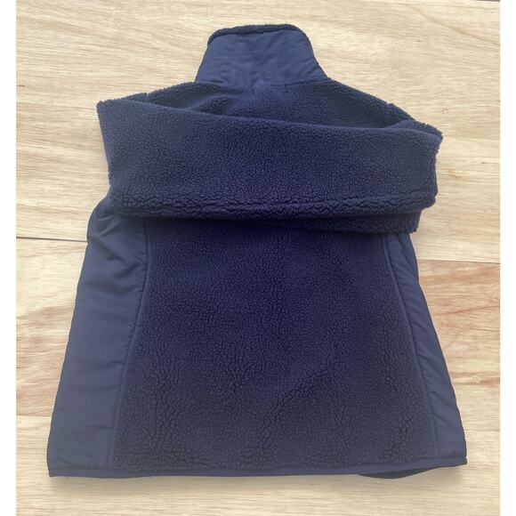 LAUREN RALPH LAUREN Bubble Fleece Winter Zip Up Jacket Wome's Blue XL VIETNAM - Picture 5 of 6